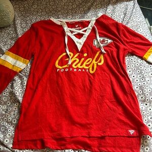 Xs Chiefs football long sleeve.